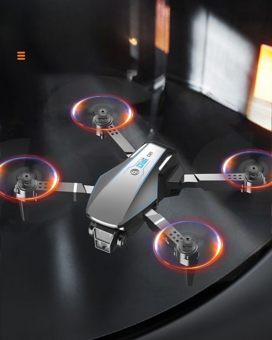 Beginner-Friendly 8K HD Dual Camera Drone with Optical Flow Hover & Live FPV