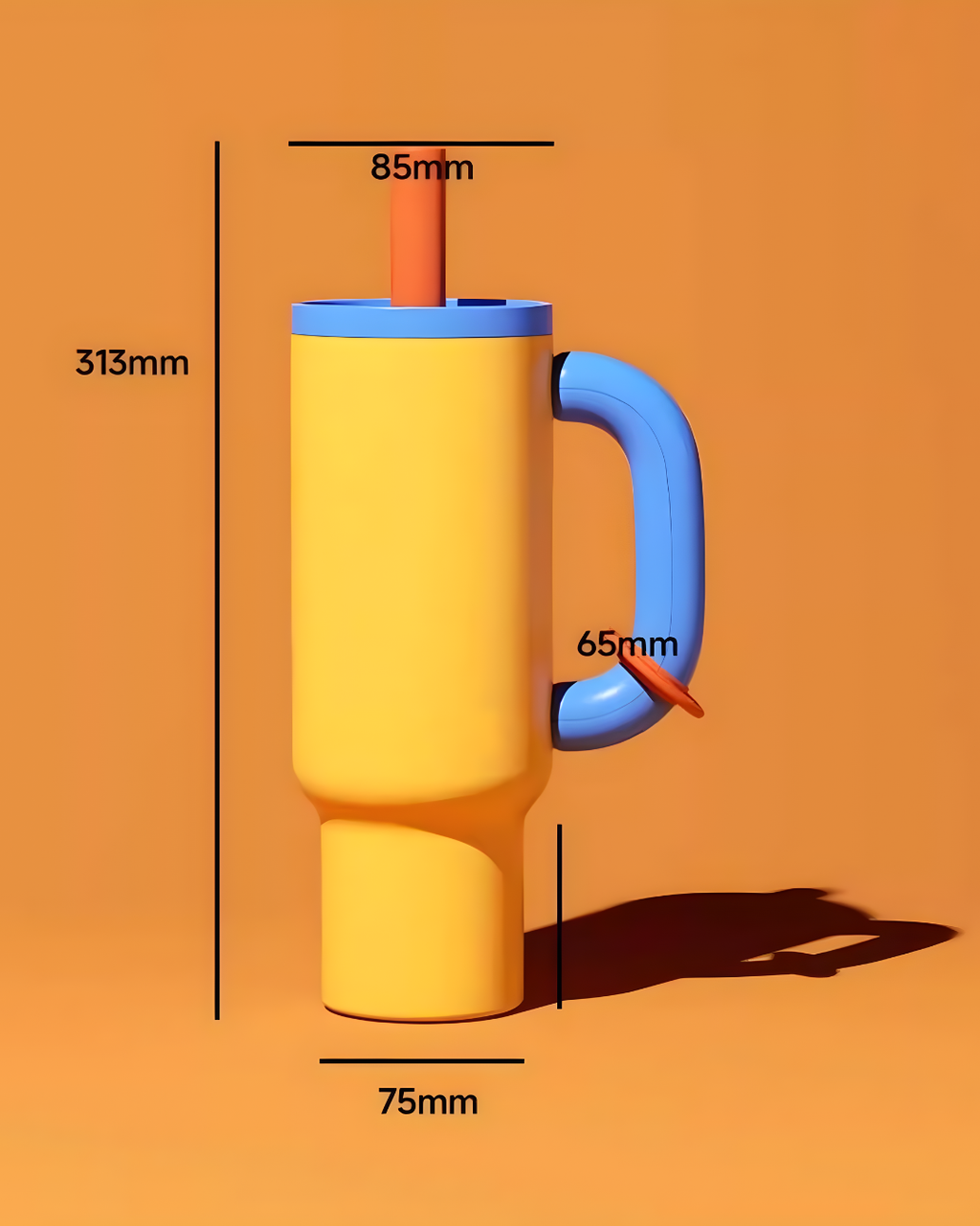1200 ml Leak-Proof Stainless Steel Tumbler for Everyday Hydration