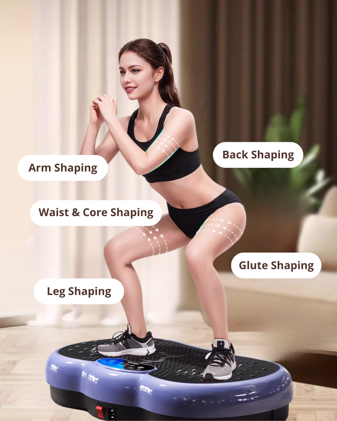 High-Intensity Vibration Plate – Full-Body Toning & Fat Burning
