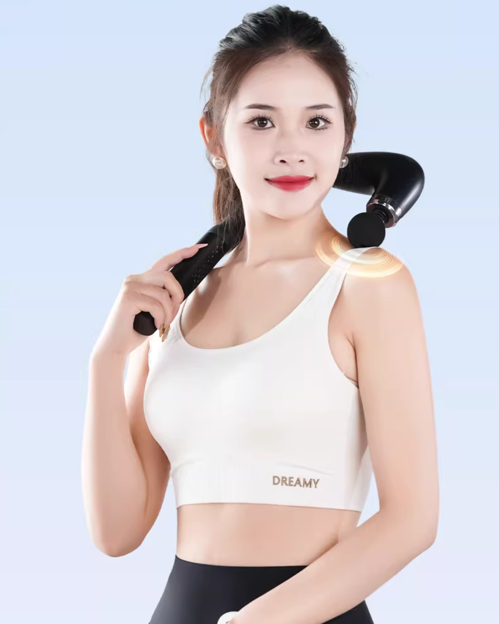 Quiet Massage Gun for Deep Muscle Relief & Full-Body Recovery