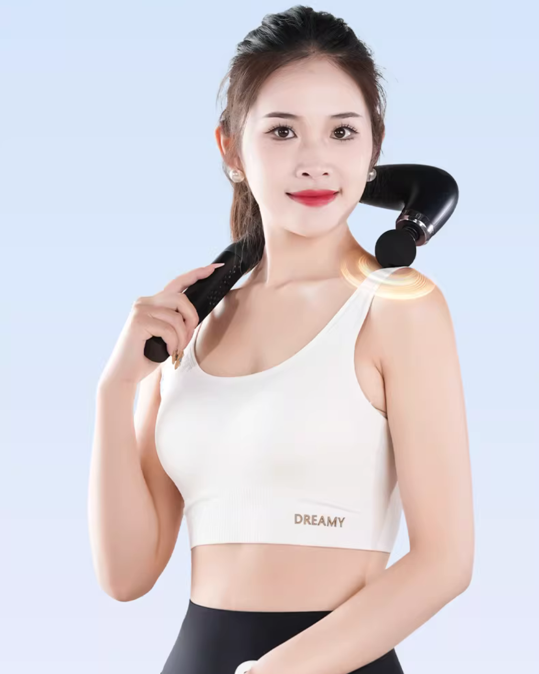 Quiet Massage Gun for Deep Muscle Relief & Full-Body Recovery