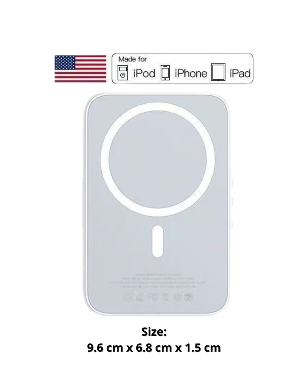 MagSafe Wireless Power Bank – 20W Fast Charging & Portable