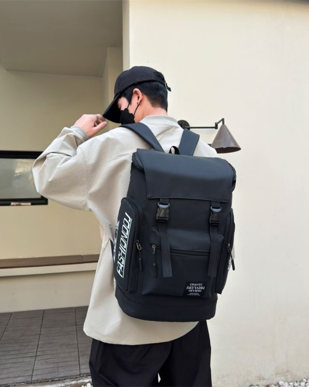 Casual Backpack – Padded Laptop Sleeve, Large Capacity & Travel-Friendly