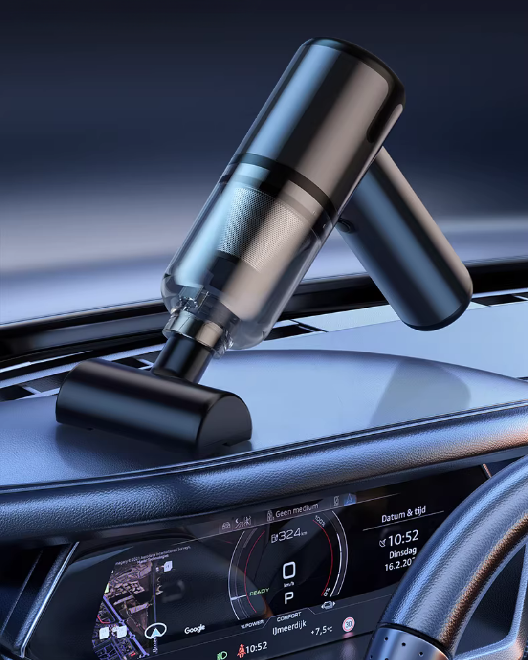 Compact 4-in-1 Multi-Function Vacuum Cleaner with Strong Suction