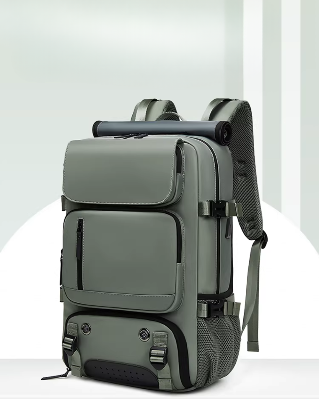 Large-Capacity Travel Backpack – Water-Resistant with Laptop Compartment