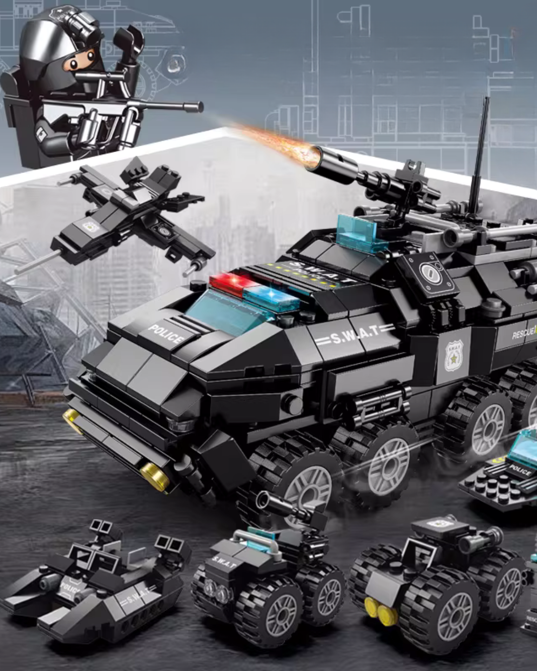 STEM Military Vehicle Building Kit for Kids – Hands-On Learning