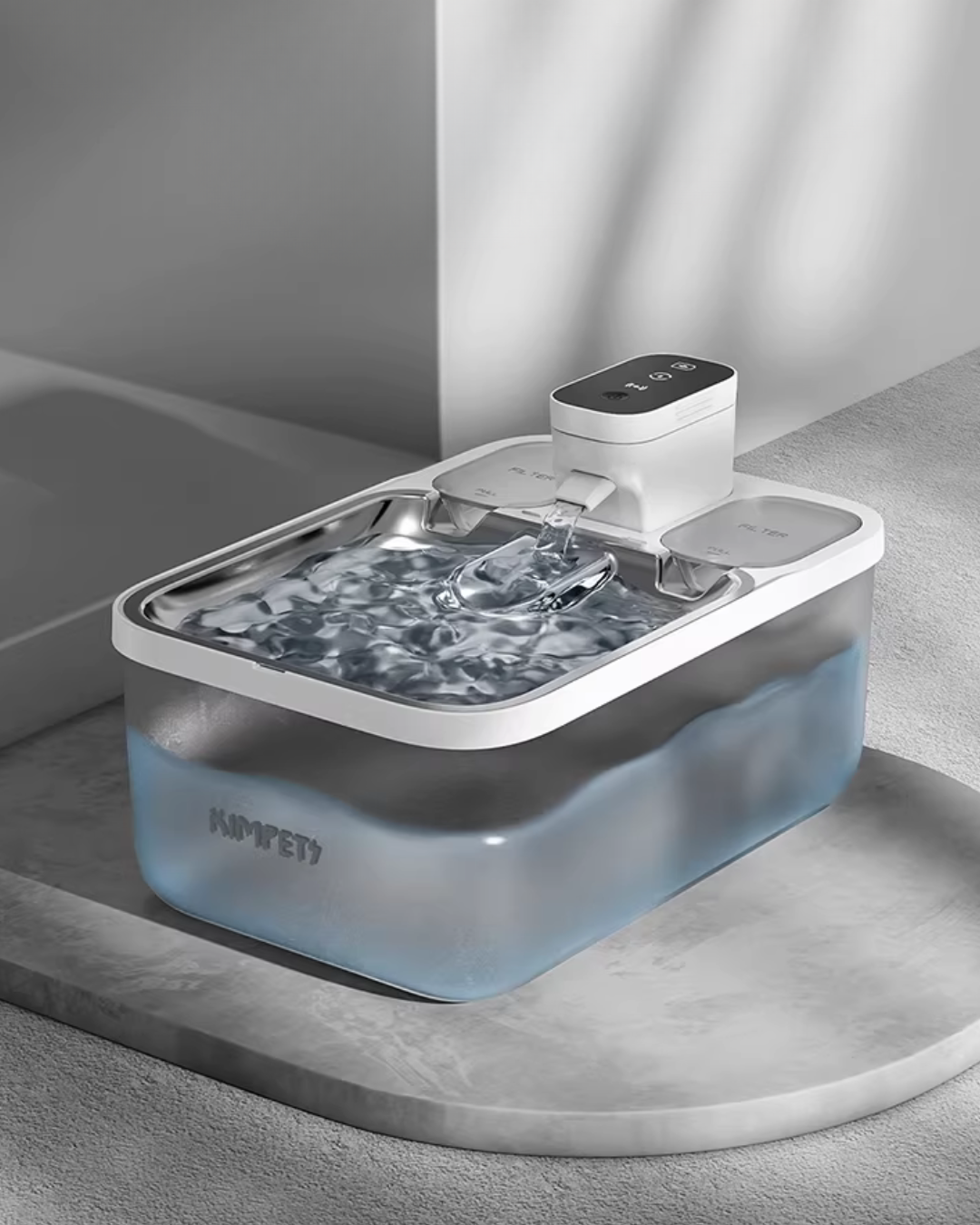 Smart Pet Water Fountain for Cats & Dogs with 5-Stage Filtration