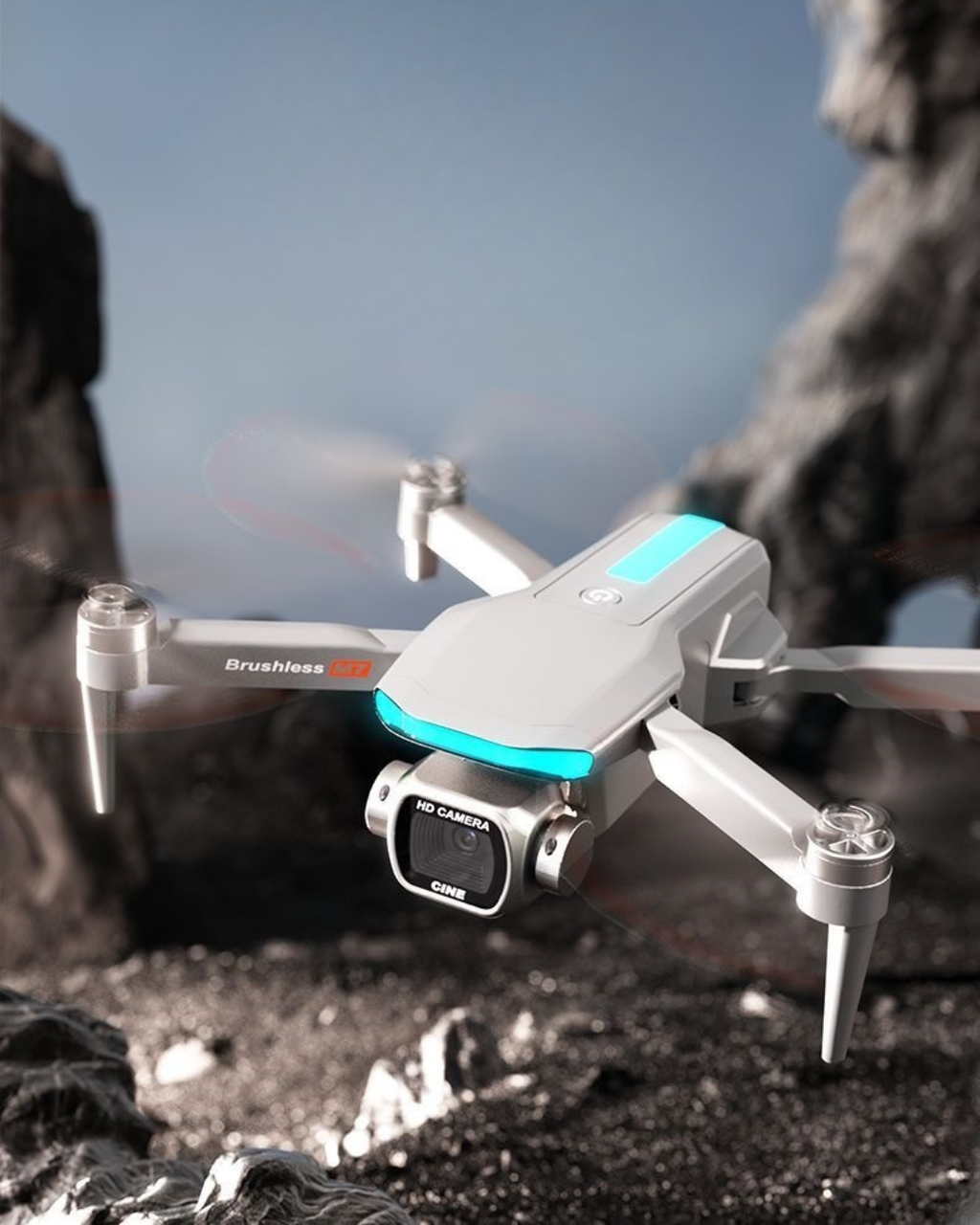 Professional HD Camera Drone with 7.48” Screen & 50× Zoom
