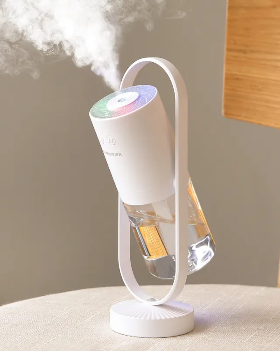 MagicGlow Nano Humidifier with Multicolor LED — Calm & Cozy Spaces