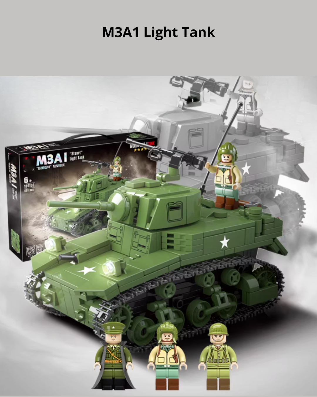 Hands-On WWII Tank Model Kit – Creative STEM Building for Teens & Adults
