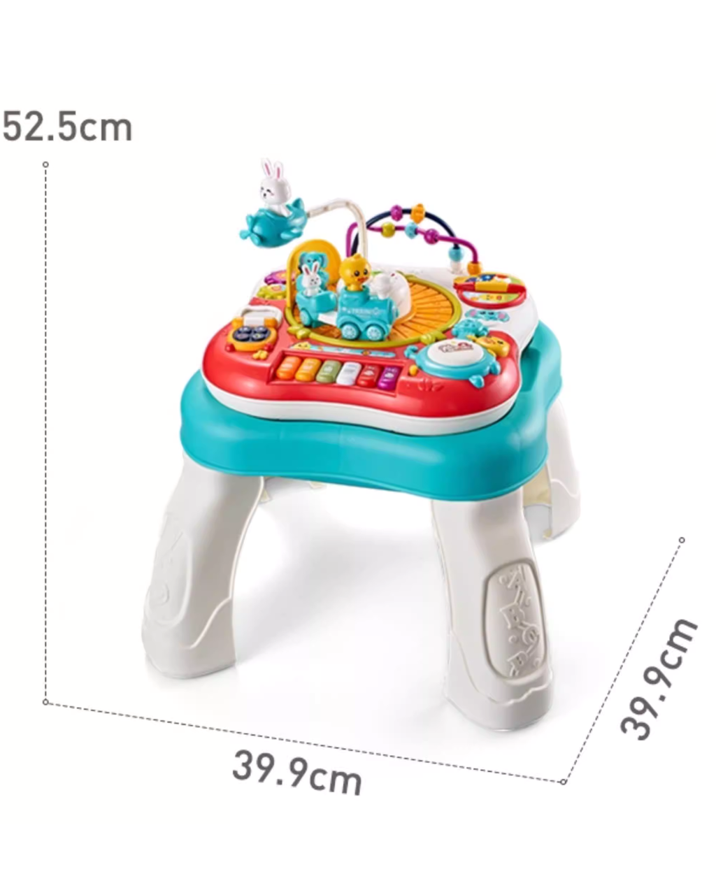 Toddler Activity Learning Table – Music, Blocks & Interactive Play 10+ Months