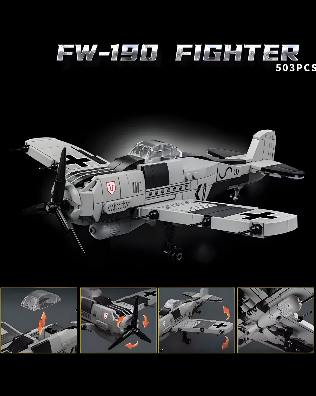 WWII Tank Model Building Set – Hands-On STEM for Focused Builders