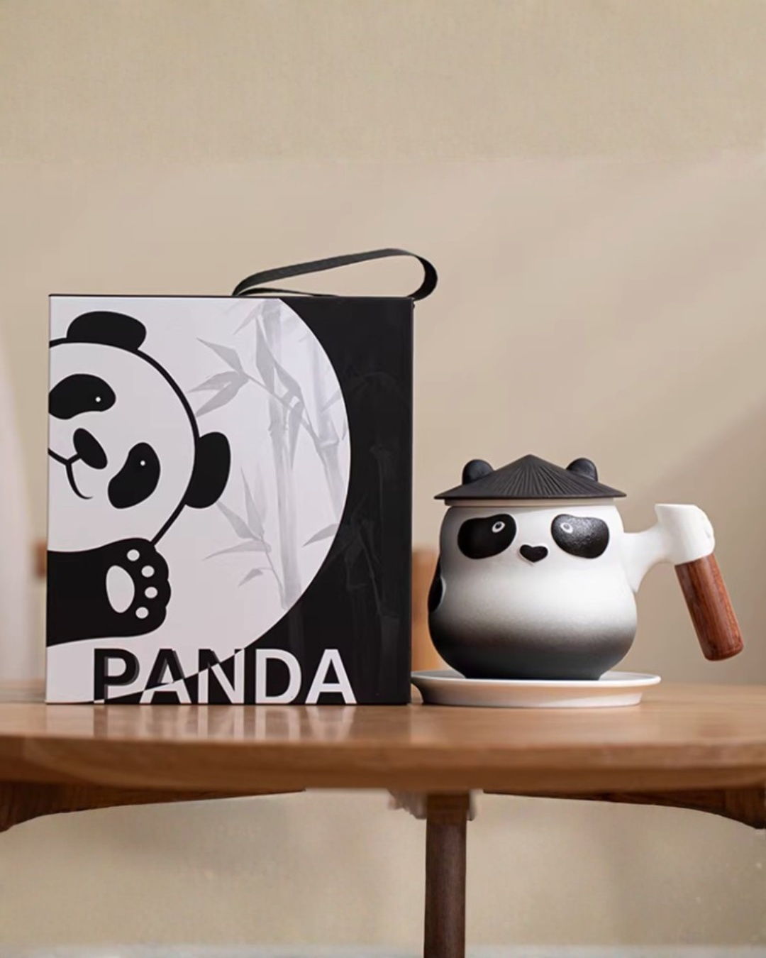 Panda Hero Tea & Coffee Cup Set for Calm Daily Moments