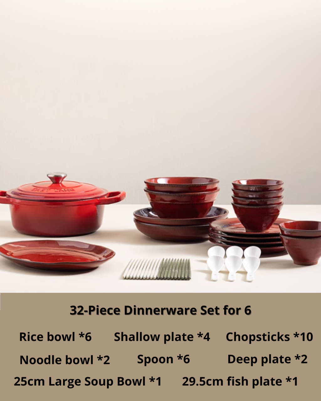 Hidden Series Porcelain Dinnerware Set – Retro Design for Everyday Use