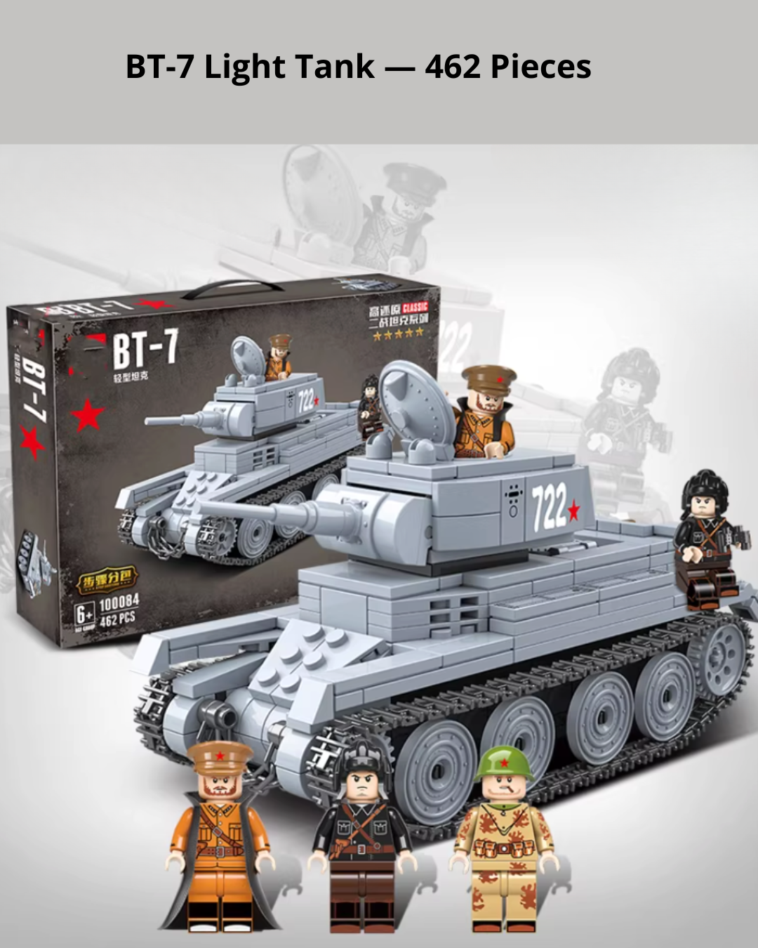 Hands-On WWII Tank Model Kit – Creative STEM Building for Teens & Adults