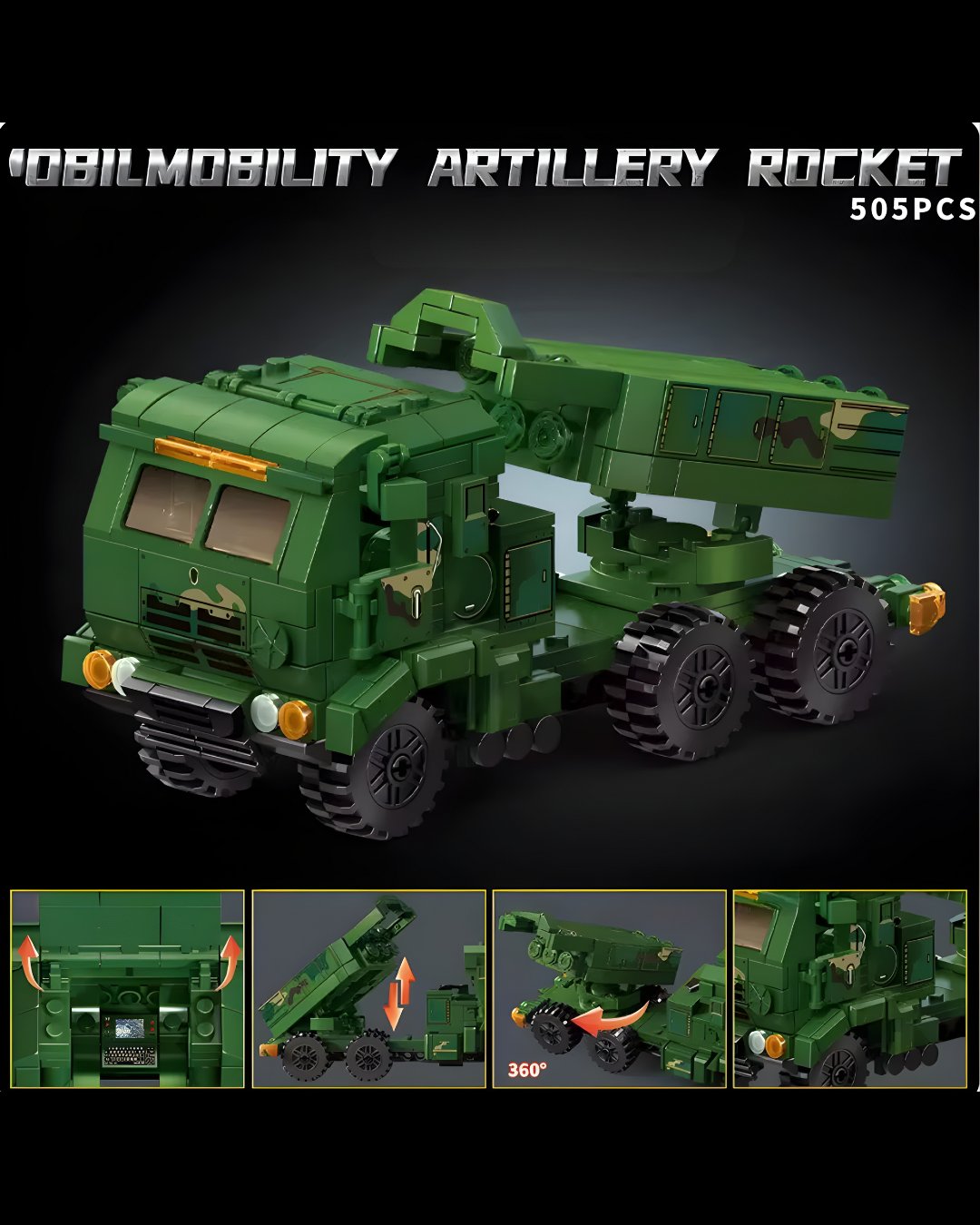 WWII Tank Model Building Set – Hands-On STEM for Focused Builders