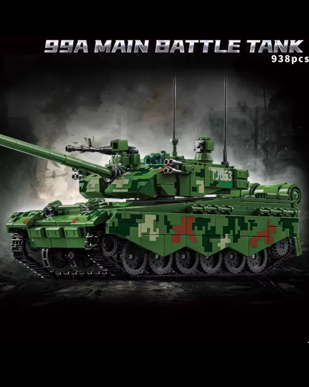 WWII Tank Model Building Set – Hands-On STEM for Focused Builders