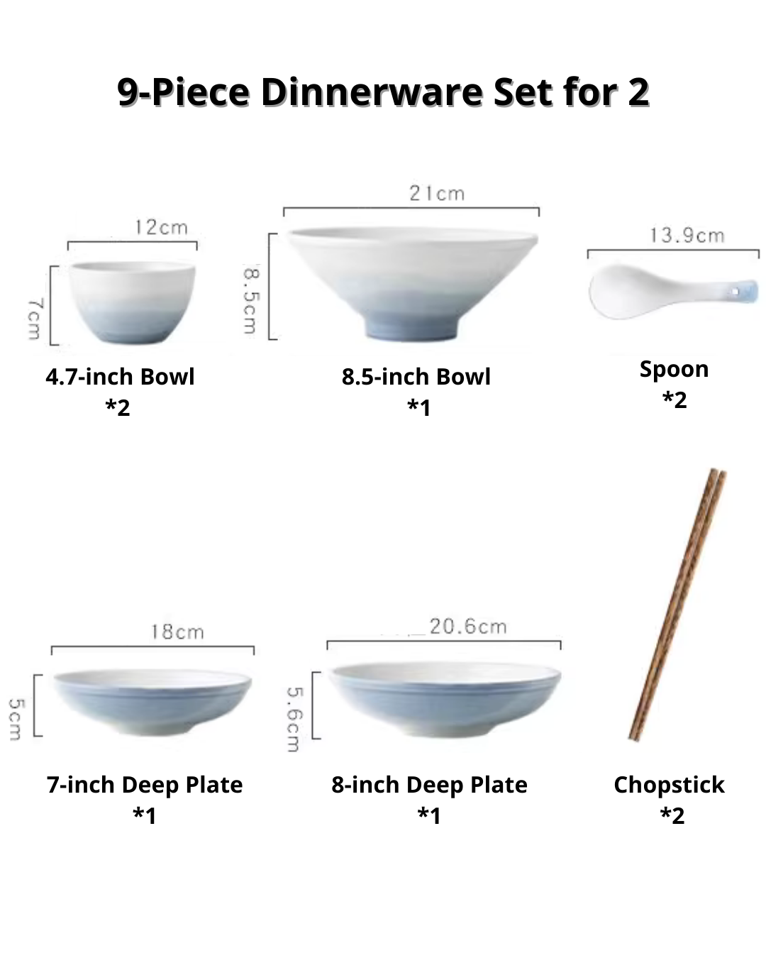 Hand-Painted Nordic Ceramic Dinnerware Set — Minimalist, Unique Design