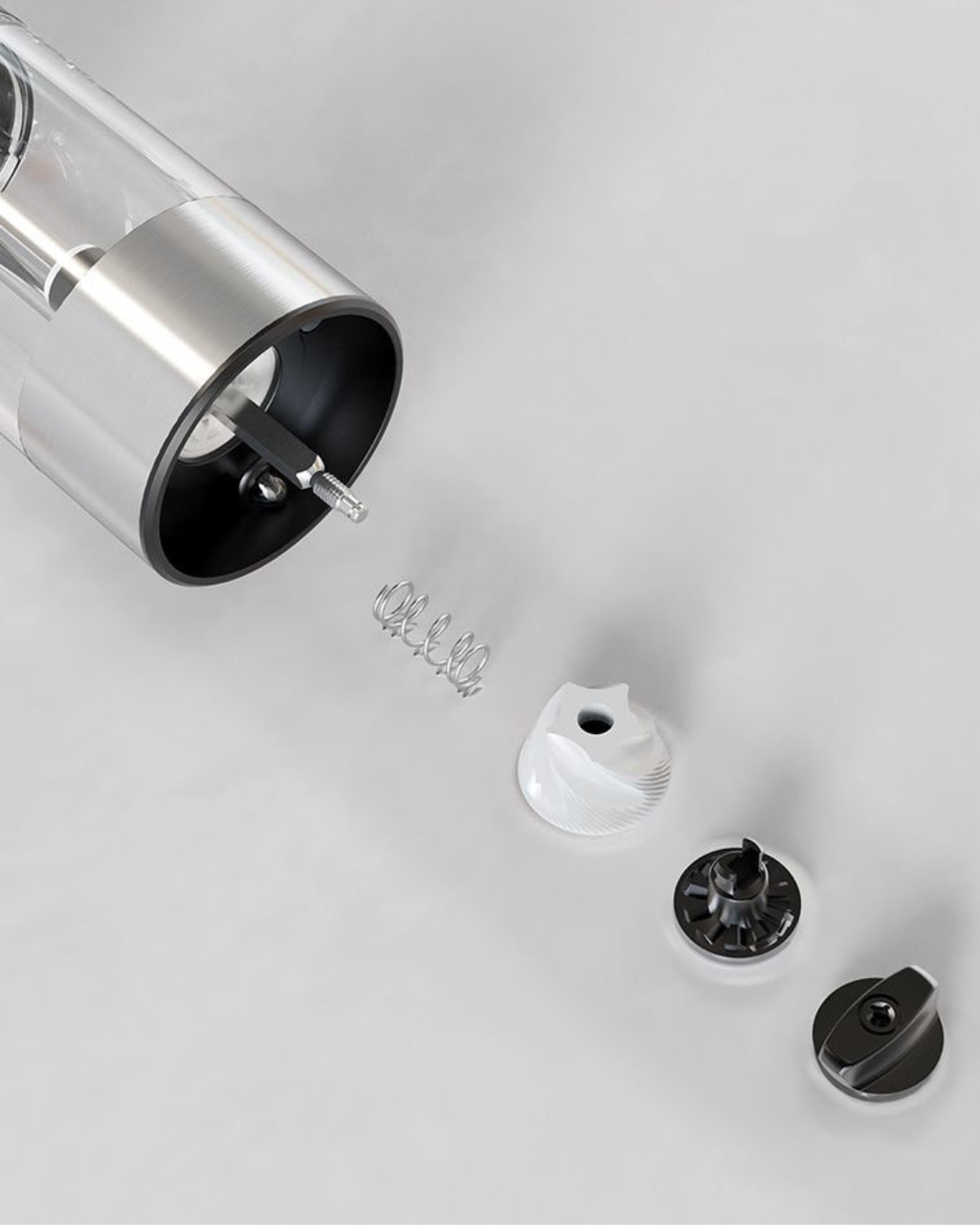 Rechargeable Salt & Pepper Grinder Set – Effortless Daily Seasoning