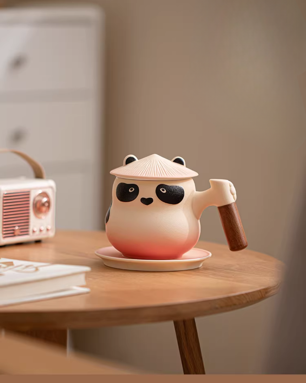 Panda Hero Tea & Coffee Cup Set for Calm Daily Moments