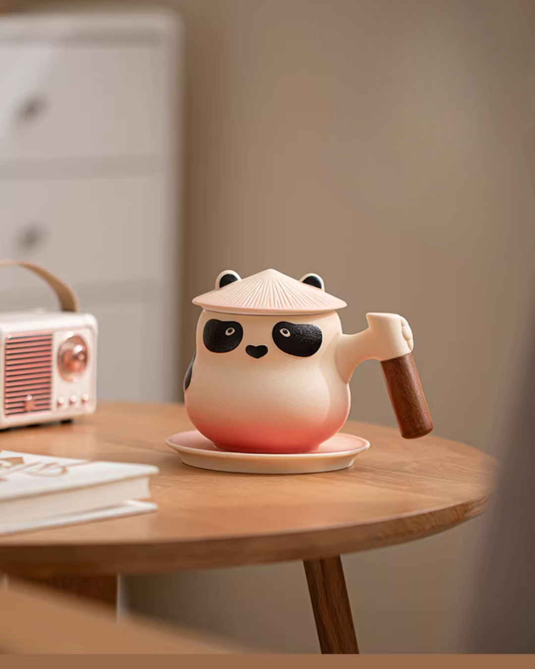 Panda Hero Tea & Coffee Cup Set for Calm Daily Moments