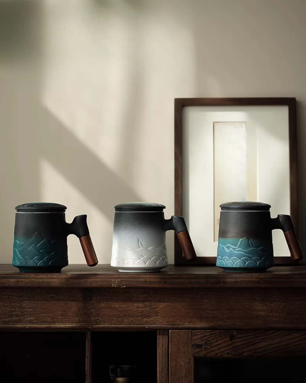 Rustic Ceramic Tea Mug for Daily Tea Rituals & Slow Living