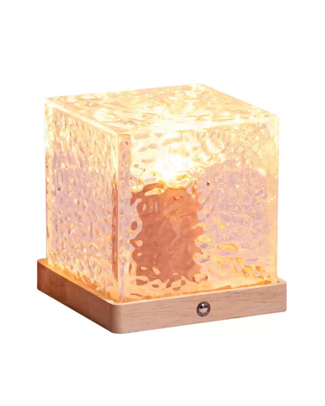 Aurora Water Ripple Night Light – Adjustable Glow, USB Rechargeable