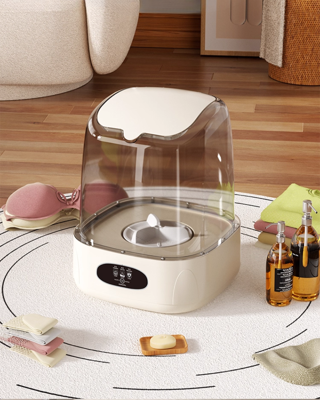 Mini Portable Washer 12L – Compact, Quiet & Efficient Laundry Solution