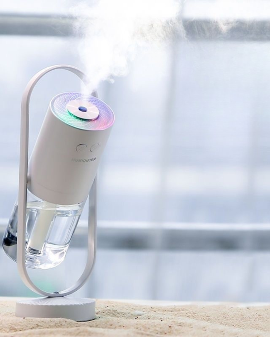 MagicGlow Nano Humidifier with Multicolor LED — Calm & Cozy Spaces