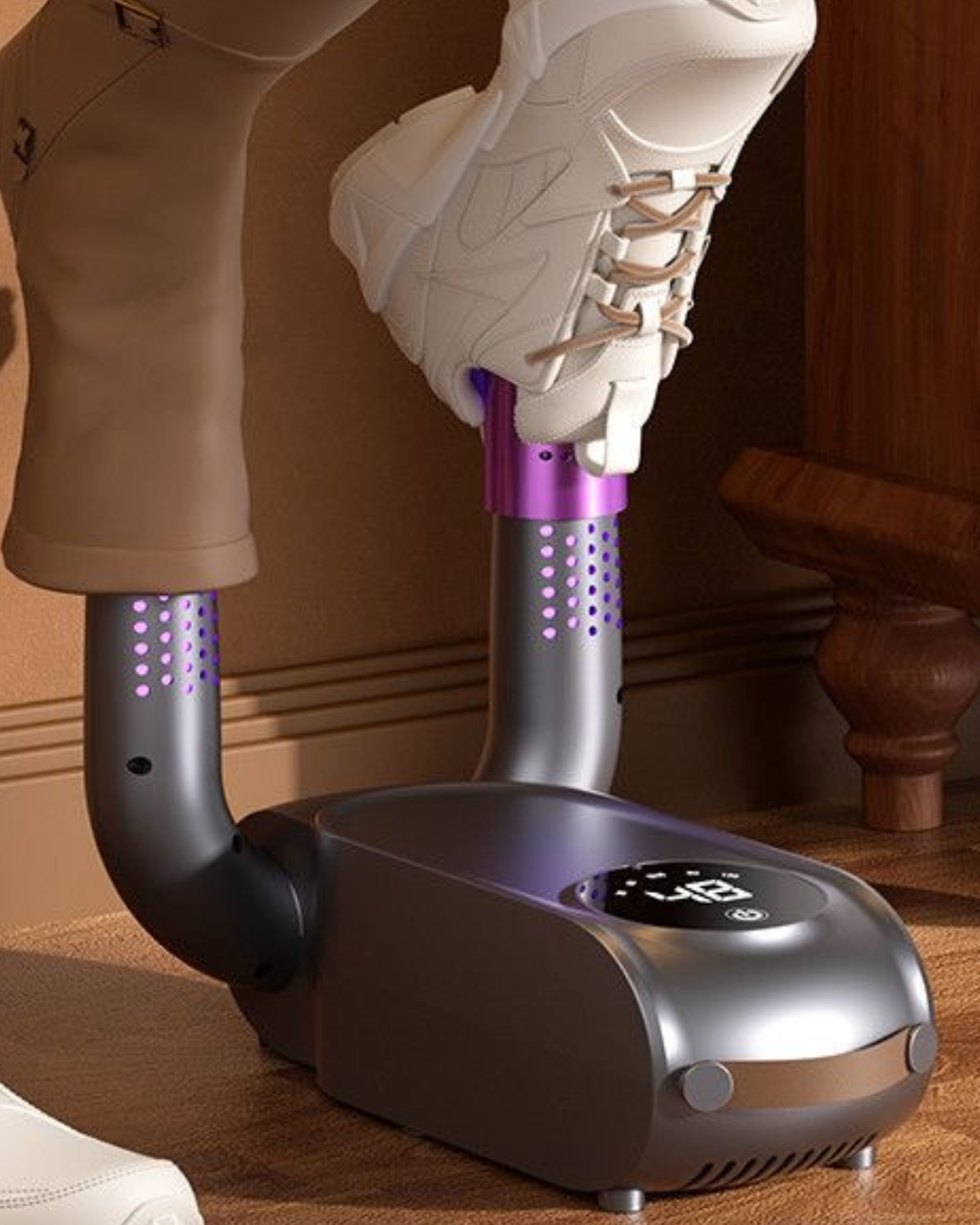 Compact Smart Shoe Dryer for Sneakers, Boots & Daily Use