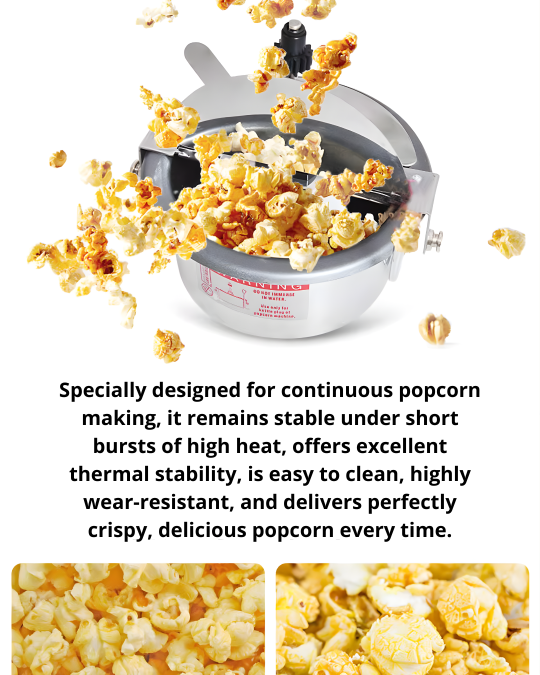 Retro Popcorn Maker – Fresh Movie Night Popcorn at Home