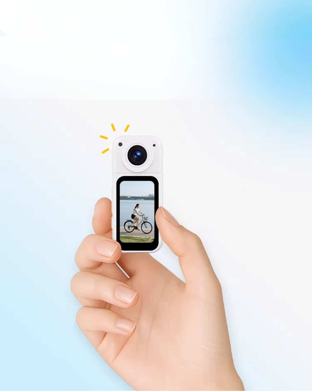 Ultra-Mini 2.7K Thumb Action Camera – Wearable Hands-Free POV Recording