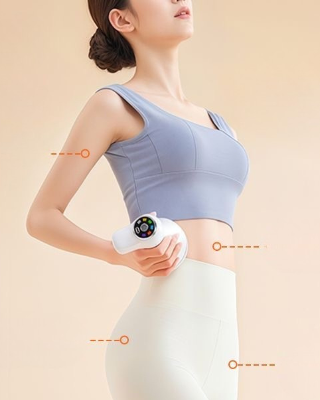 Dual-Motor Vibration Massager for Full Body Toning & Fat-Burning