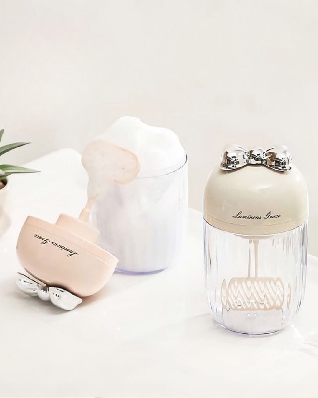 Electric Facial Cleanser Foam Maker – Instant Micro-Foam, Gentle & Portable