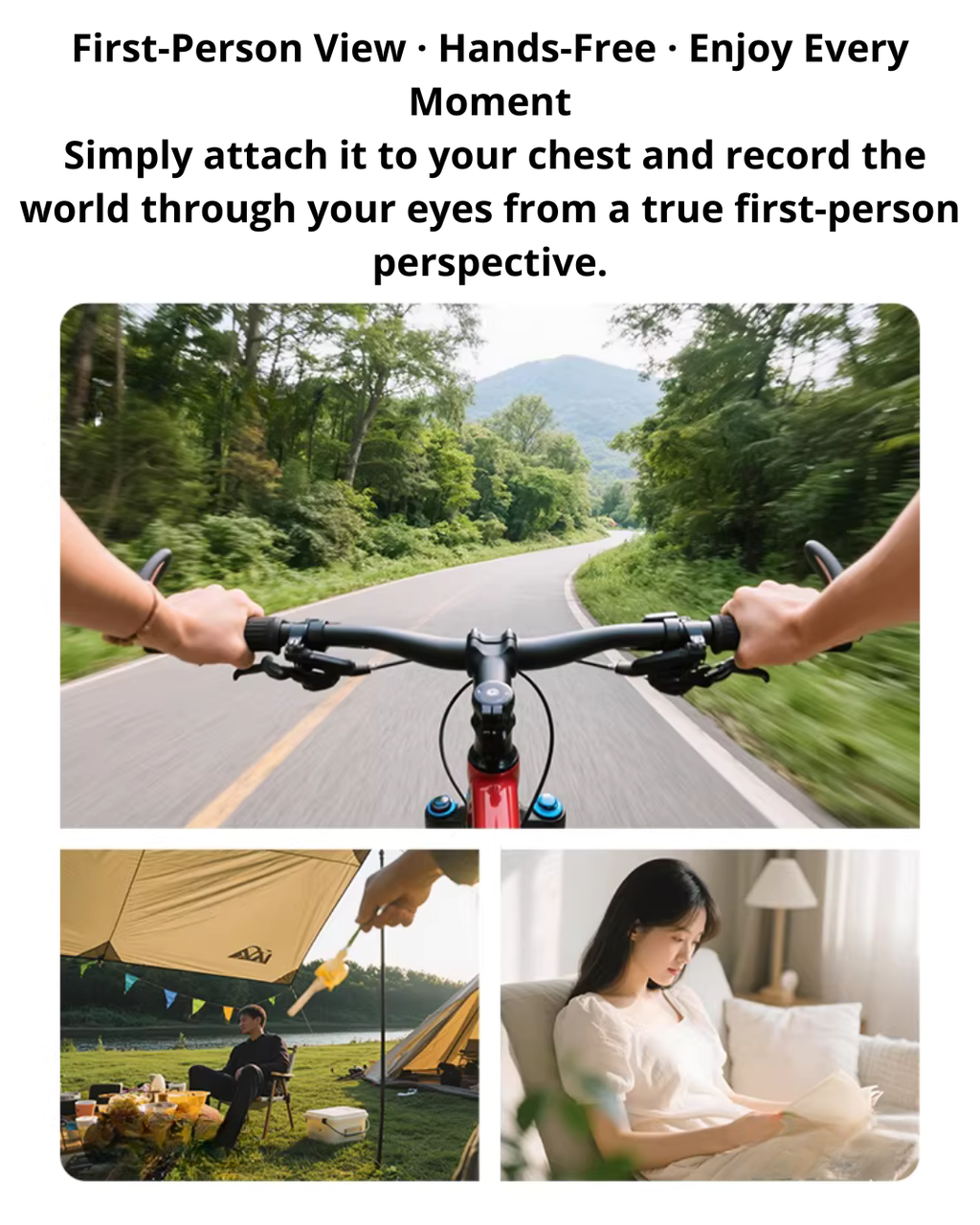 Ultra-Mini 2.7K Thumb Action Camera – Wearable Hands-Free POV Recording