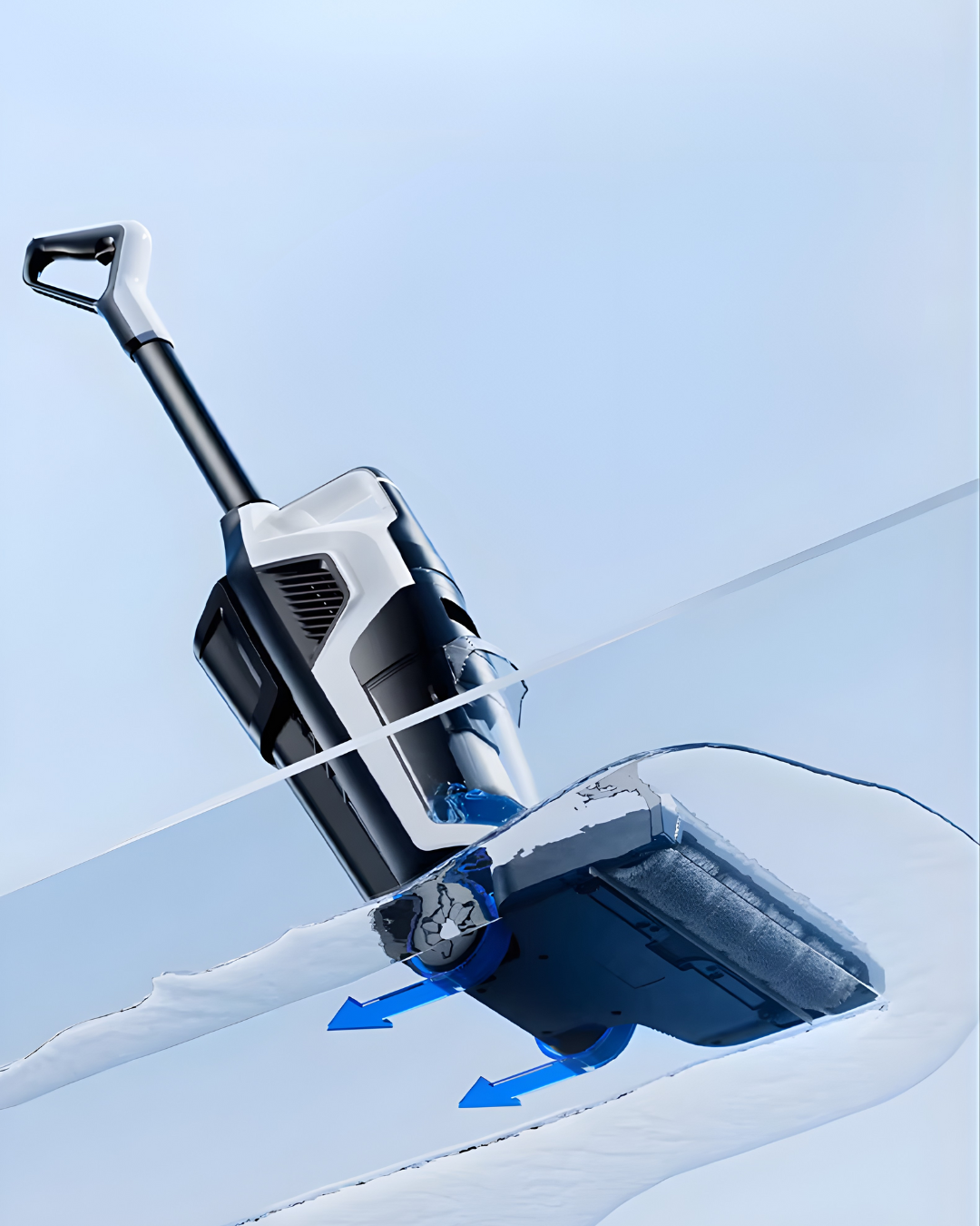 All-in-One Wireless Floor Cleaner for Homes & Pets
