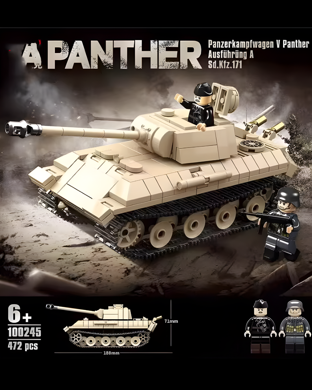Hands-On WWII Tank Model Kit – Creative STEM Building for Teens & Adults