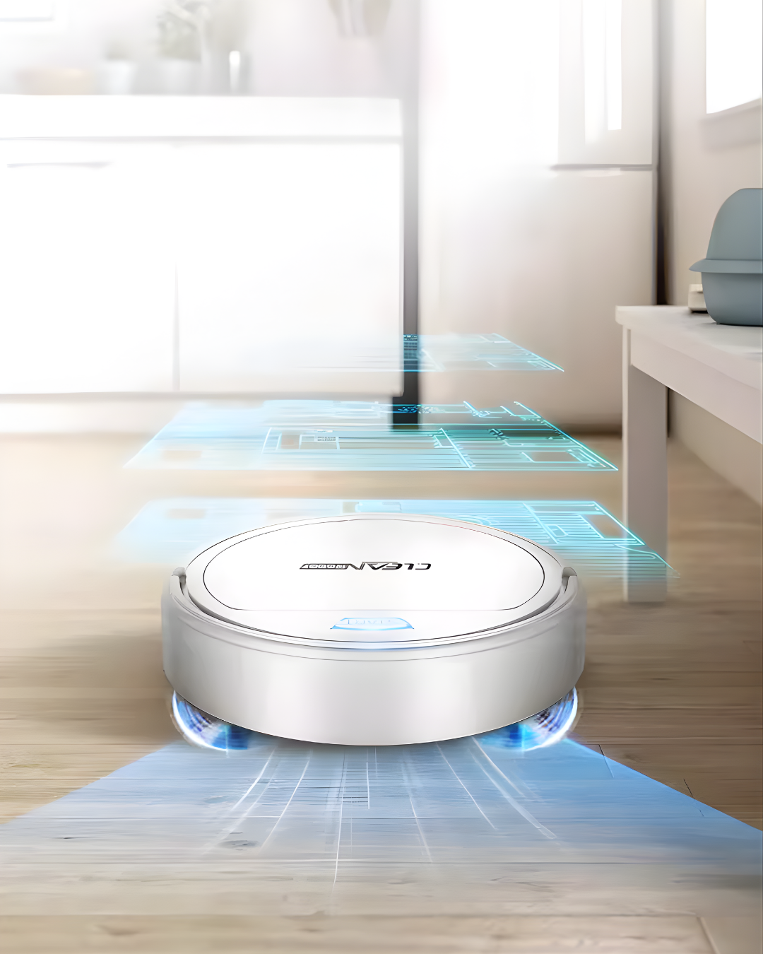 Smart Robot Vacuum & Mop for Effortless Home Cleaning