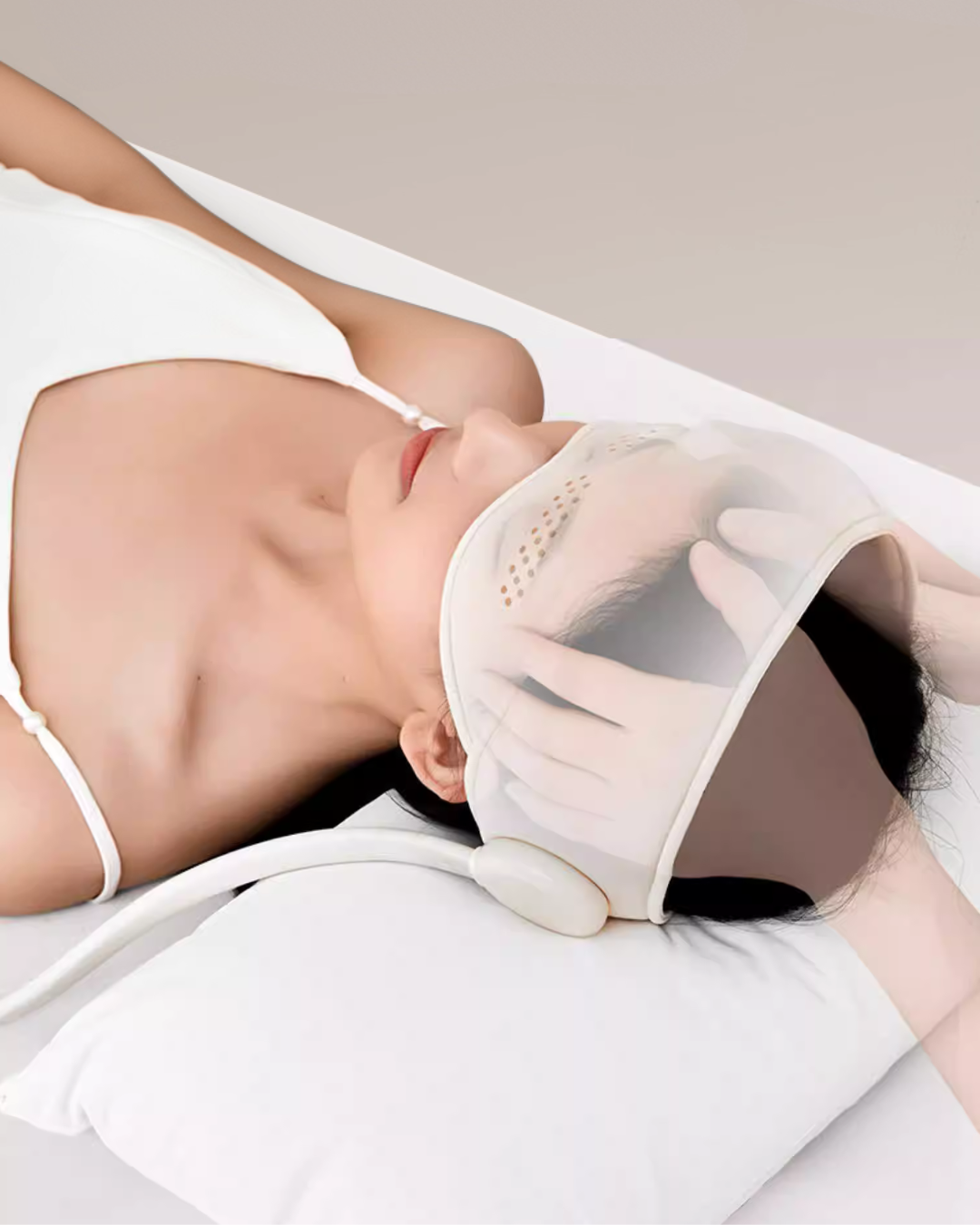 Head & Eye Massage Wrap for Stress Relief and Better Sleep