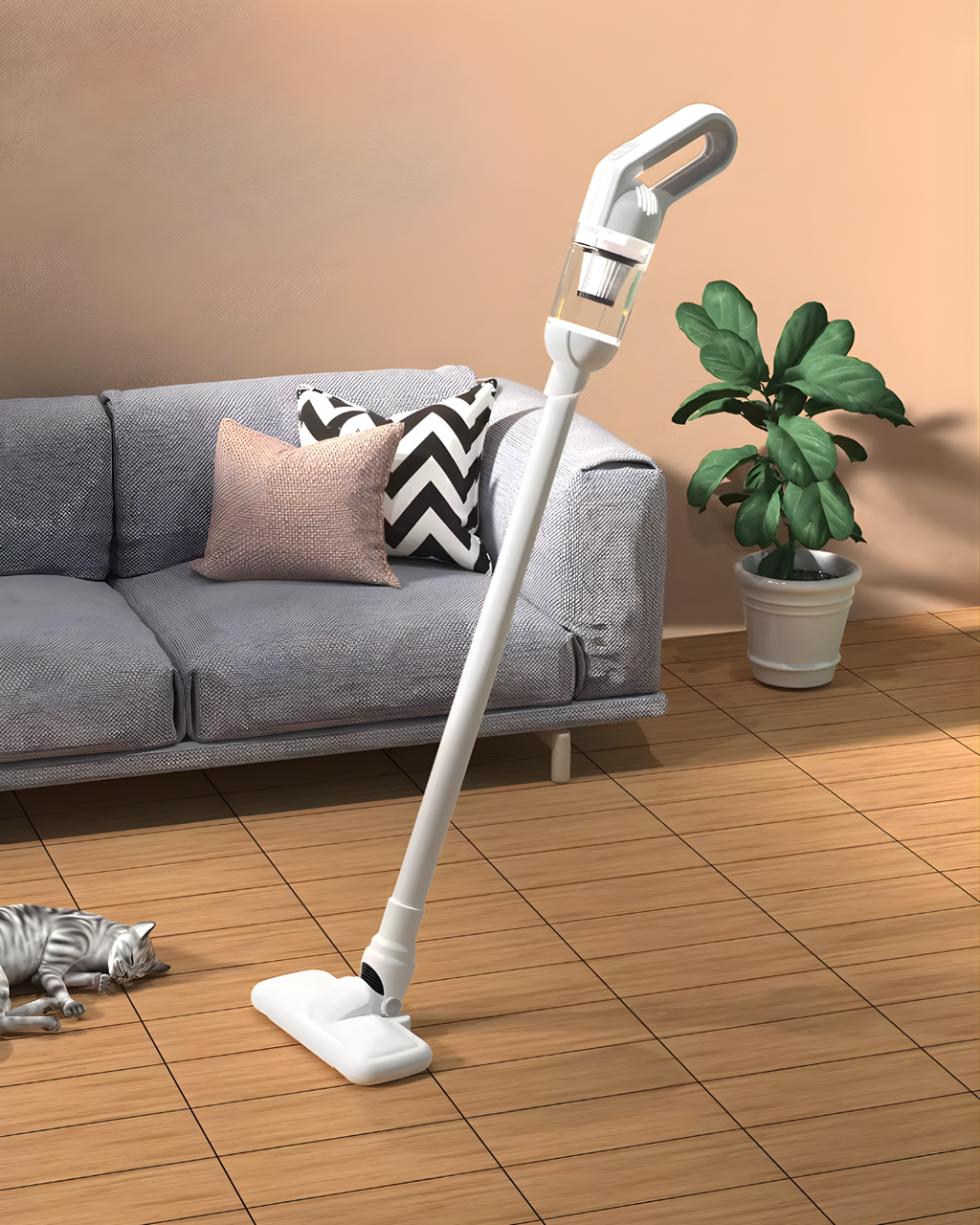 Lightweight Cordless Handheld Vacuum for Home & Car Cleaning