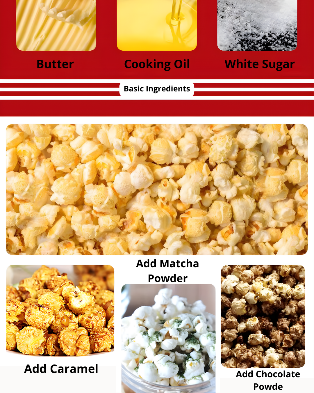 Retro Popcorn Maker – Fresh Movie Night Popcorn at Home