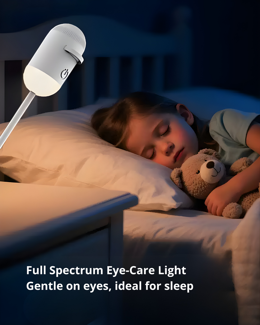 Bedside Night Light & Star Projector – Soft LED Lighting for Babies & Kids