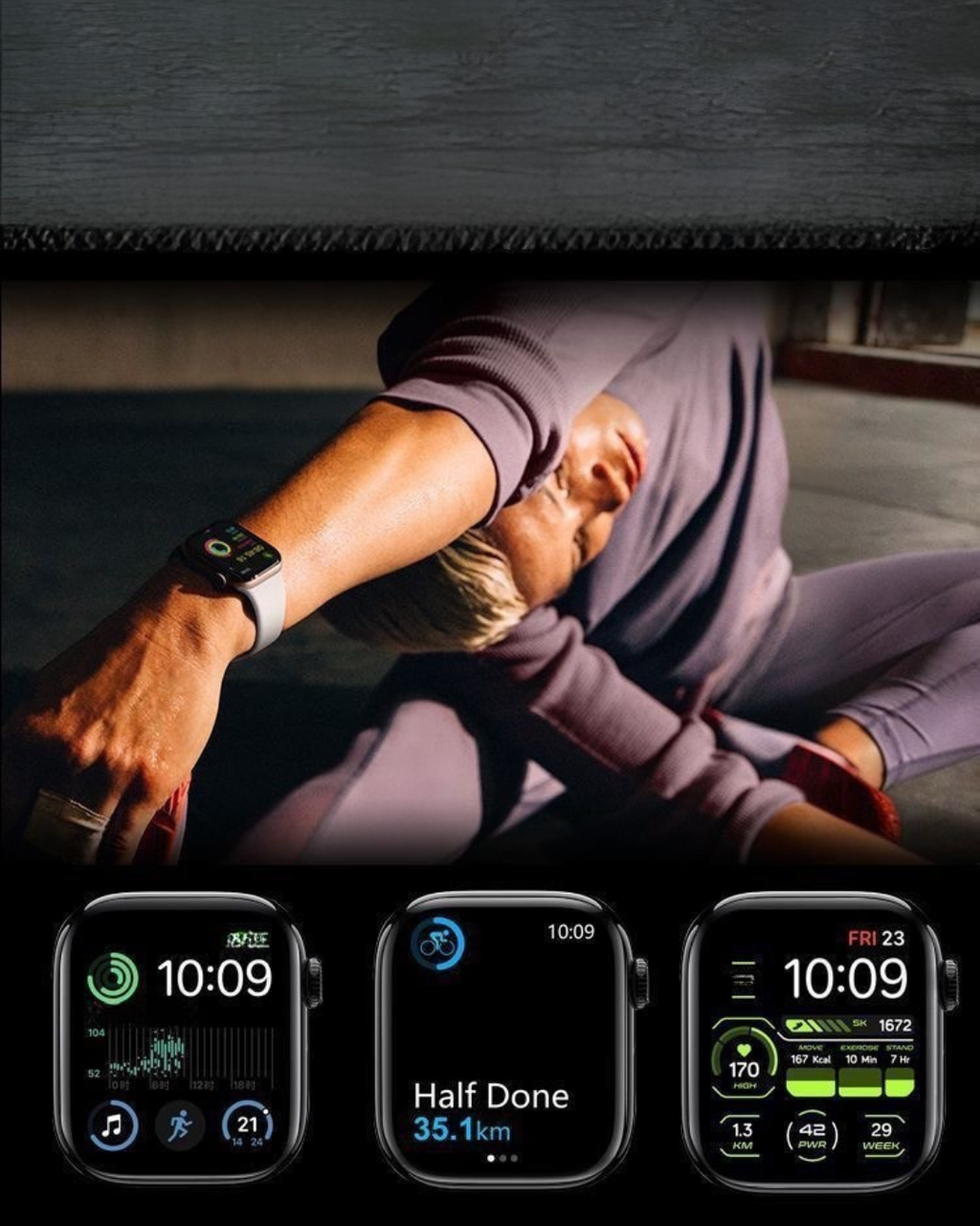 Bluetooth Smartwatch – Fitness, Calls, Notifications & Health Tracking