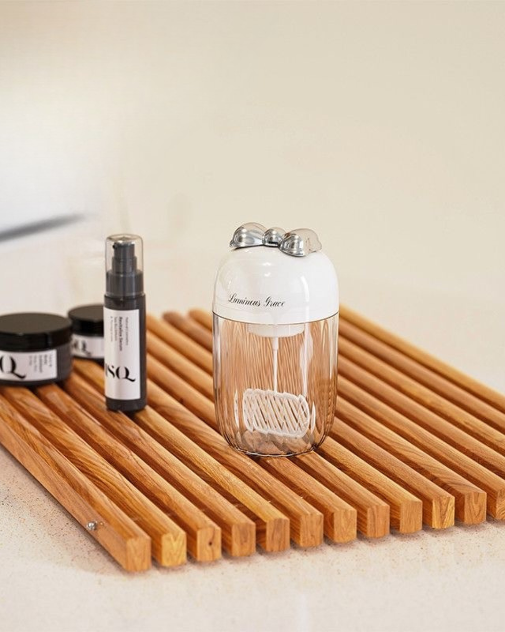 Electric Facial Cleanser Foam Maker – Instant Micro-Foam, Gentle & Portable