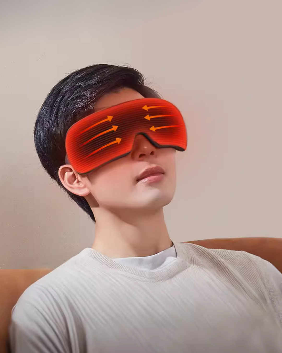 Heated Eye Massager with Air Compression for Tired Eyes