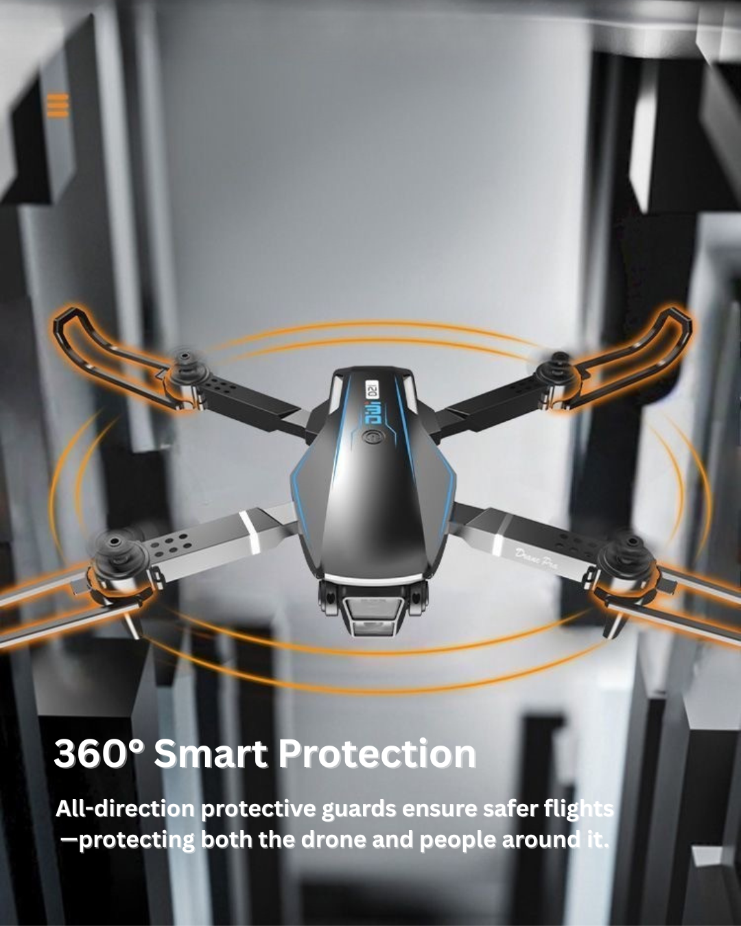 Beginner-Friendly 8K HD Dual Camera Drone with Optical Flow Hover & Live FPV