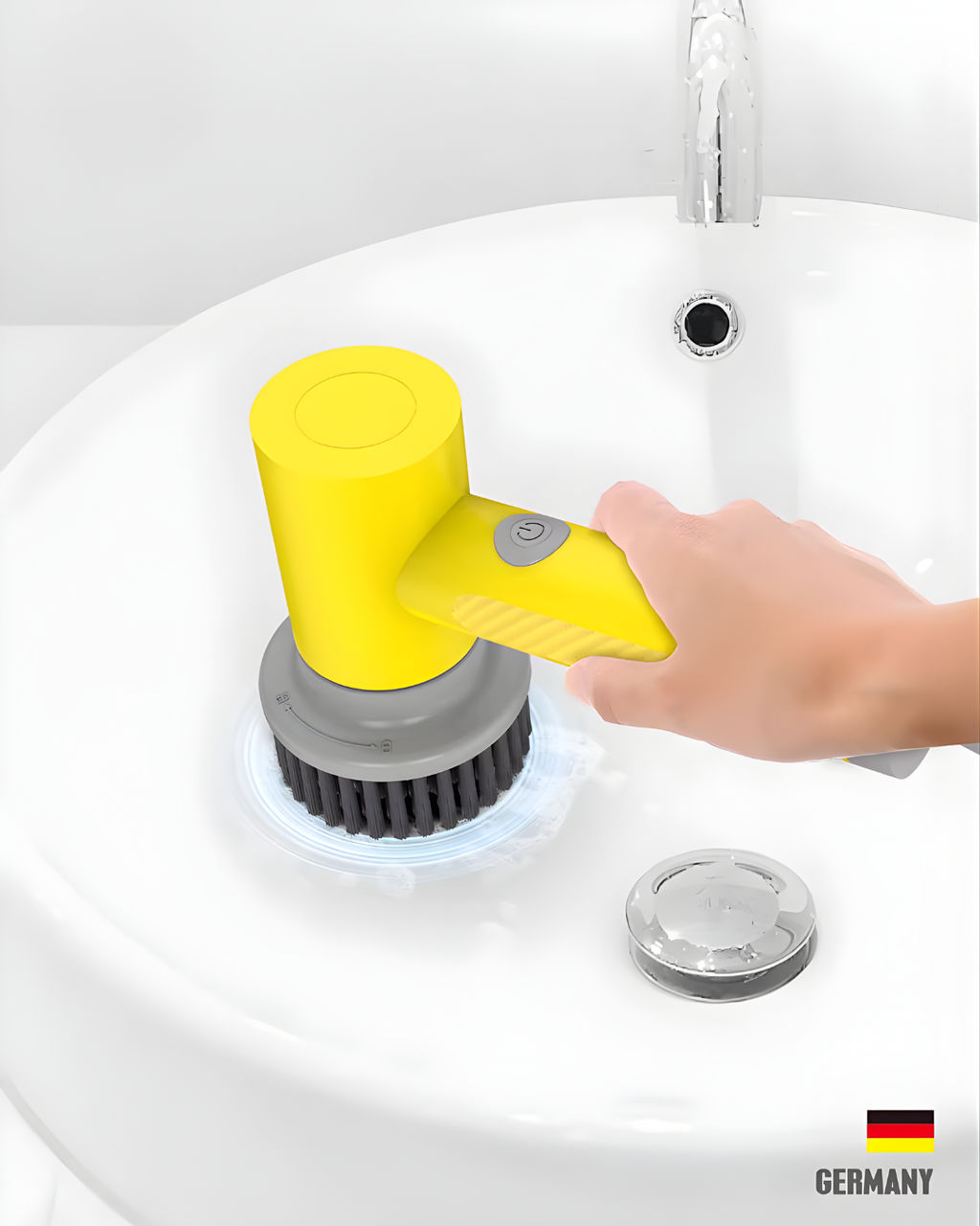 Multifunctional Electric Cleaning Brush with 9 Brush Heads & Waterproof