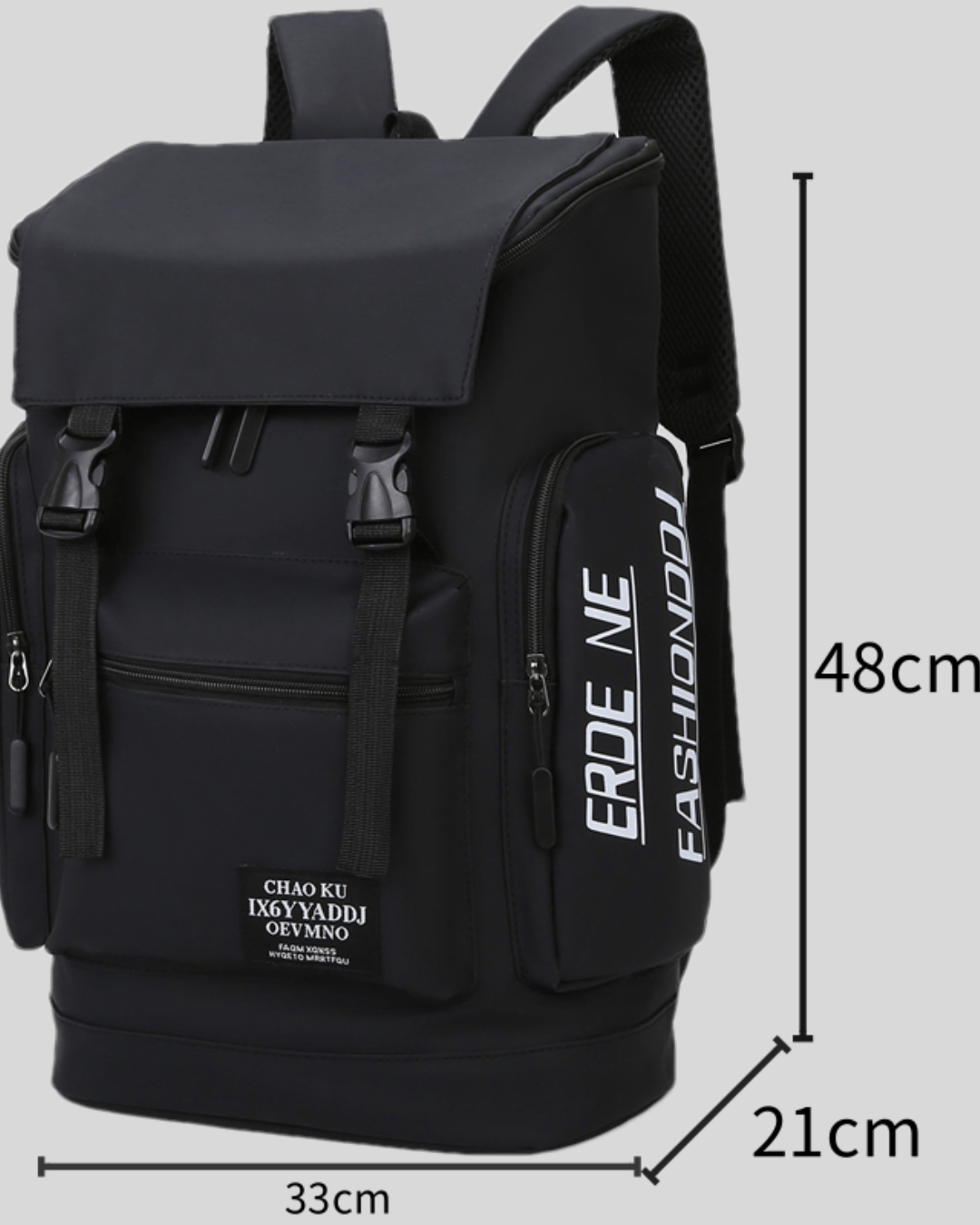 Casual Backpack – Padded Laptop Sleeve, Large Capacity & Travel-Friendly