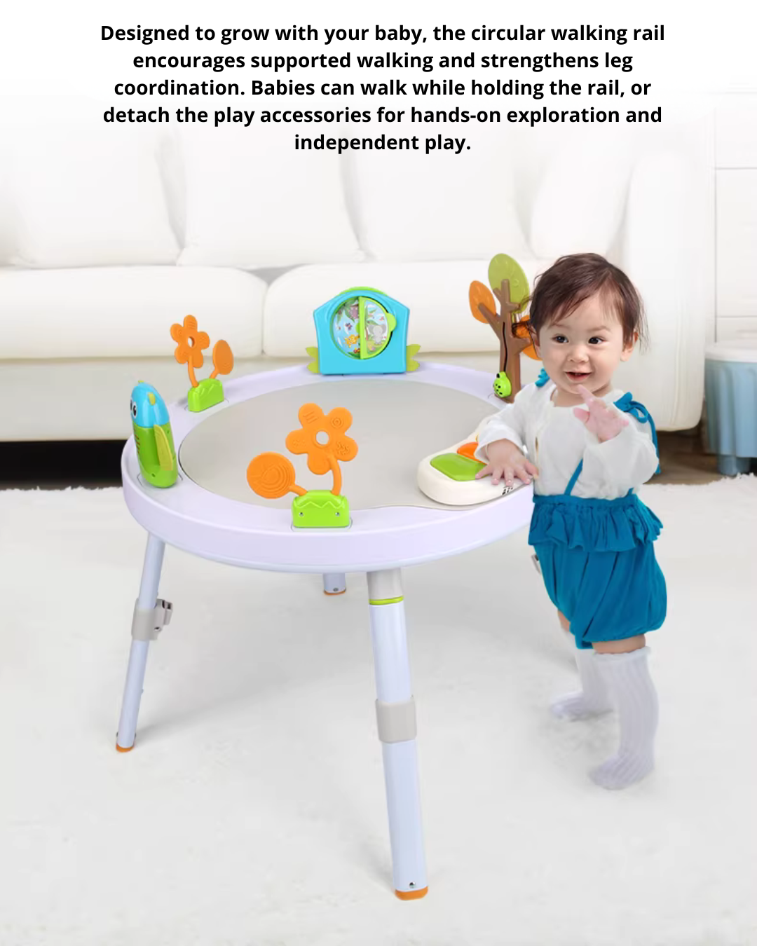 Early Learning Jumper Chair & Activity Center with Music & Toys