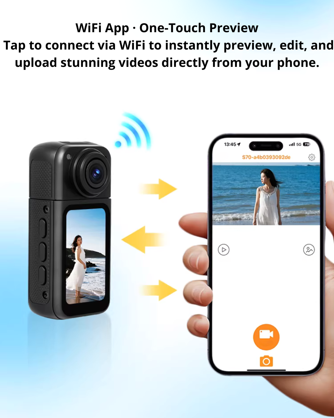 Ultra-Mini 2.7K Thumb Action Camera – Wearable Hands-Free POV Recording